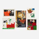Le Corbusier, collection of five works