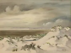 Roland Vivian Pitchforth, Untitled, watercolour 44 x 58cm Provenance: The Estate of Robin and Patricia Pickard. .