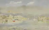 Untitled by Roland Vivian Pitchforth, watercolour 28.5 x 45cm Provenance: The Estate of Robin and Patricia Pickard. ., sold Nov 2020