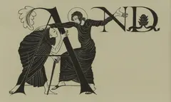 Untitled by Eric Gill, Physick: 81; St. Angela Merici wood engraving image 86 x 44mm Collection: EG: 121, sold Nov 2020
