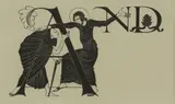 Eric Gill, Untitled, Physick: 81; St. Angela Merici wood engraving image 86 x 44mm Collection: EG: 121