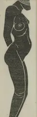 Untitled by Eric Gill, 1860’ wood engraving image 80 x 63mm Collection: EG: 116, sold Nov 2020