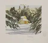 Untitled by Prince of Wales Charles, Prince of Wales (b.1948) Highgrove Gardens lithograph printed in colours, sold Nov 2020