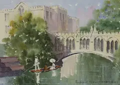 Robert Newcombe, Untitled, watercolour 24 x 34cm .