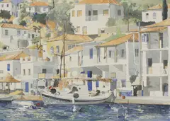 James Foot, Untitled, watercolour size including the frame is 82 x 98.5cm