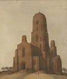 Untitled by Professor Arthur Bedford Knapp-Fisher, unsuccessful competition entry' watercolour 46 x 40cm ., sold Nov 2020