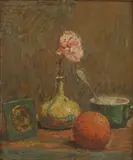 Louis G Vallée, Untitled, oil on board 32.5 x 27cm