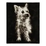 Jiří Georg Dokoupil, One Dog, 1990, candle soot on canvas
