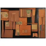 Addie Herder, Cheers, 1961, mixed-media collage on board
