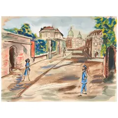 Bruno Krauskopf, Untitled, watercolor on paper