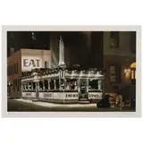 John Baeder, Empire Diner, 1981, Offset lithograph in colors on wove paper