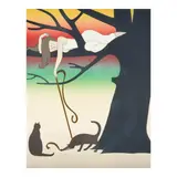 Will Barnet, Play (Szoke 158), 1975, Screenprint with lithograph in colors on BFK Rives paper