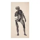 Leonard Baskin, The Hydrogen Man (Fern and O'Sullivan 249), 1954, Woodcut on japon paper