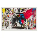 Thierry Guetta, Batman vs. Superman, 2016, Screenprint in colors on wove paper