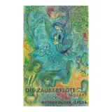 Marc Chagall, The Magic Flute (Mourlot CS. 38), 1967, Offset lithographic poster in colors on wove paper
