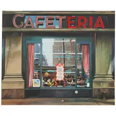 Richard Estes, Cafeteria, from Radical Realism, 1972