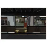 Richard Estes, Five plates, from Urban Landscapes III