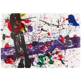 Sam Francis, Untitled, from Eight by Eight to Celebrate the Temporary Contemporary (Lembark L. 263, SF-272), 1984, Lithograph in colors on Rives BFK paper