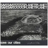 Buckminster Fuller, Save Our Planet, Save Our Cities, 1971, Offset lithographic poster in black on wove paper, co-published by H.K.L. Ltd., New York and Boston, and Olivetti Corporation