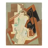 Juan Gris, Le Siphon, 1960, Collotype in colors on wove paper, an unnumbered proof lacking the artist's signature ink stamp