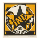 Robert Indiana, Decade: Autoportrait 1969 (Sheehan 78), 1973, Lithograph in colors on wove paper