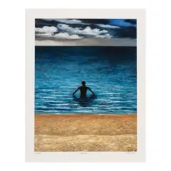 Scott Kahn, Bather, c. 2020, Digitial pigment print in colors on wove paper