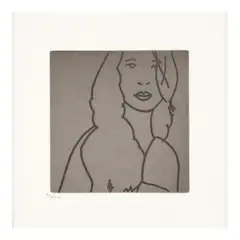 Gloria 2; Gloria 8, from Gloria (2 works) (Cantz 396; 402) by Alex Katz, 2005, Two etchings on wove paper, each numbered by another hand 92/100, from the book edition of 100, offered Jan 2026