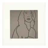 Alex Katz, Gloria 2; Gloria 8, from Gloria (2 works) (Cantz 396; 402), 2005, Two etchings on wove paper, each numbered by another hand 92/100, from the book edition of 100