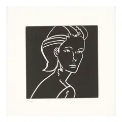 Gloria 4; Gloria 22, from Gloria (2 works) (Cantz 398; 416) by Alex Katz, 2005, Two etchings on wove paper, each numbered in pencil by another hand 92/100, from the book edition of 100, offered Jan 2026