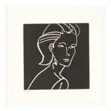 Alex Katz, Gloria 4; Gloria 22, from Gloria (2 works) (Cantz 398; 416), 2005, Two etchings on wove paper, each numbered in pencil by another hand 92/100, from the book edition of 100