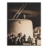 Gene Kloss, Eve of the Green Corn Ceremony - Domingo Pueblo (Kloss 306), 1934, Drypoint and aquatint on laid paper