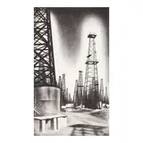 Louis Lozowick, Oil Country (Flint 137)