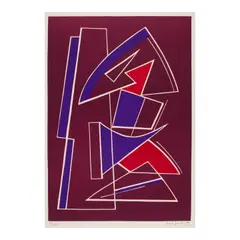 Alberto Magnelli, La Magnanerie de la Ferrage, 1971