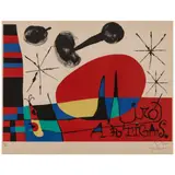 Joan Miró, Untitled, from Terres de grande feu (Mourlot 266)
