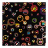 Jellyfish Eyes - Black 4 by Takashi Murakami, 2004, Offset lithograph in colors on wove paper, sold Jan 2026