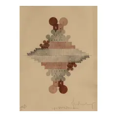 Geometric Mouse Pyramid as an Image of the Electoral System, Doubled (Axsom/Platzker 156) by Claes Oldenburg, 1976, Lithograph in colors on wove paper, sold Jan 2026