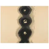 Otto Piene, Gegenbild und Schatten (Edition Rottloff 15), 1964, Screenprint in colors on thin board