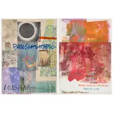 Robert Rauschenberg, Louisiana Museum Exhibition Poster; Poster for ROCI Mexico (2 works), 1980; 1985, lithograph