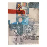 Robert Rauschenberg, Untitled, from A Portfolio of Thirteen Prints to Commemorate Anthology Film Archives, 1982, Offset lithograph in colors on wove paper