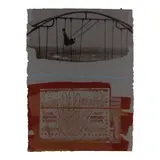 Robert Rauschenberg, Blue Line Swinger, Illegal Tender L.A. (3 works) (Gemini 1531), 1991, Three lithographs in colors on Dieu Donné handmade gray paper, one signed in pencil