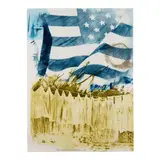Robert Rauschenberg, Waiver, from Ground Rules, 1997, Intaglio and photogravure in colors on wove paper