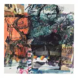 Robert Rauschenberg, Quattro Mani Marrakech IV, from Quattro Mani Marrakech (Gemini 1852), 2000, Screenprint in colors on wove paper