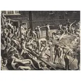 Robert Riggs, Pool (Bassham 33), c. 1933, Lithograph on Rives BFK paper