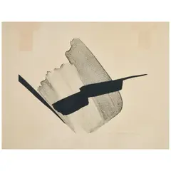 Unheard Sounds No. 2 by Toko Shinoda, 1965, Lithograph on BFK Rives paper, sold Jan 2026