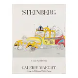 Saul Steinberg, The General, from Peace Portfolio; Taxi Poster (2 works), 1970; 1977, One lithograph in colors on wove paper and one lithographic poster in colors with embossing on wove paper, The General signed in pencil and numbered 142/175