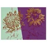 Andy Warhol, Kiku, from the Andy Warhol Exhibition Catalogue, 1983-84, Screenprint in colors on heavy wove paper, from the unsigned edition of 1500