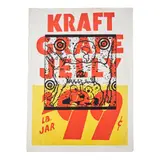 David Wojnarowicz, True Myth (Kraft Grape Jelly), 1983, Screenprint in colors on thin wove paper