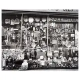 Berenice Abbott, Hardware Store, 316-318 Bowery, Manhattan, 1938, Gelatin silver print; signed 'Berenice Abbott' in pencil on the mount, the photographer's '50 Commerce St' inkstamp on the verso; mounted