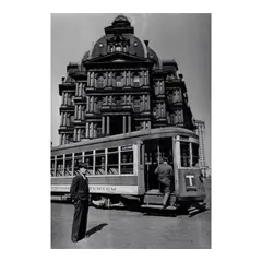 Berenice Abbott, Old Post Office, Broadway and Park Row, Manhattan, 1938, Gelatin silver print