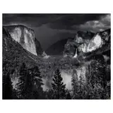 Ansel Adams, Thunderstorm, Yosemite Valley, Yosemite National Park, California, 1949-50, Gelatin silver print